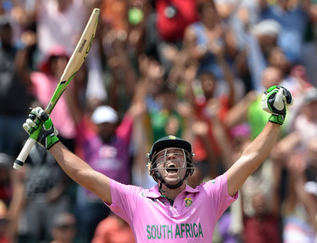 AB de villiers reaches the fastest century in ODIs